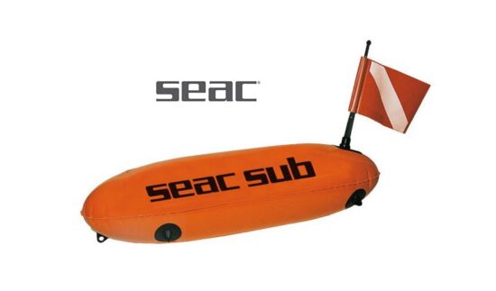 Seac Overfladebøje med flydeline - Orange.