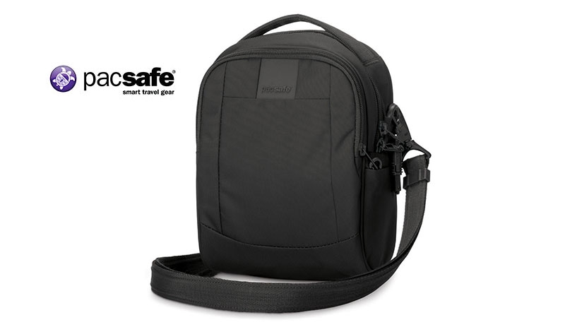 Pacsafe Metrosafe 100 | Indbygget stålwire i tasken | Hold styr på dine værdigenstande