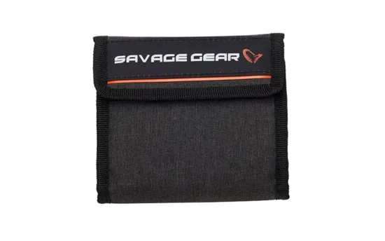 Savage Gear Flip Wallet Rig and Lure – agnmappe med zip-poser og krogbeskyttere til fiskeri