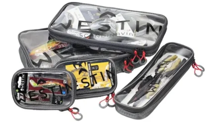 Westin W4 Clear Guard Pouch Opbevaringssæt med fem transparente tasker i slidstærkt materiale.