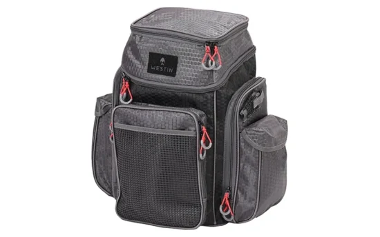 Westin W4 Backpack Plus fiskerygsæk med grejbokse og kølerum