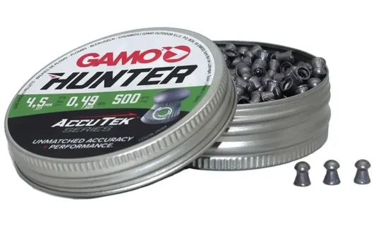 Gamo Accutek Hunter  4,5mm, 500 stk.