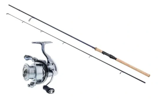 Dam Steelhead Iconic Fiskesæt med stang og Stardust spinnehjul