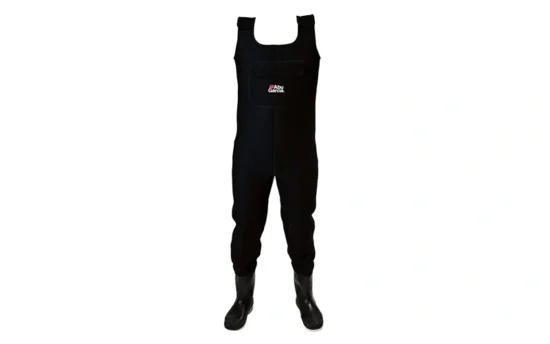 Abu Garcia Neopren Waders brugt til kystfiskeri i koldt vand