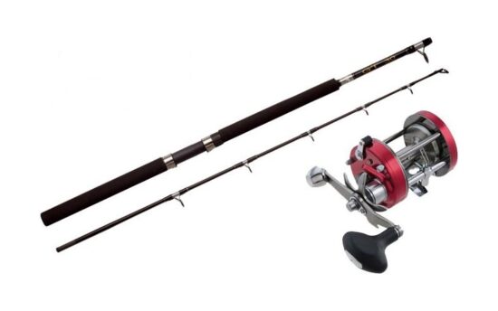Abu Garcia Ambassadeur 7000i Red + Abu Garcia GT 30 havsæt - Top kvalitets havsæt -