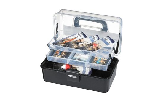 Grejbox med indhold - Sort