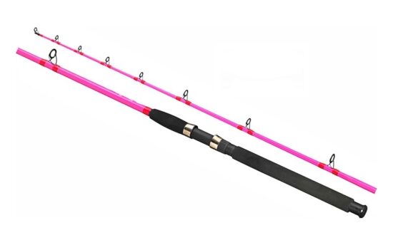 Fladen Xtra Flexx - Pink | Står der nytårs torsk på menuen? | Pirkestang i kul- og glasfiber